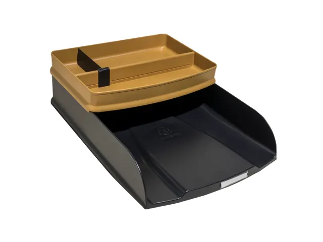 Brievenbak A4 Combo Styli Neo Deco Zwart