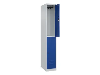dubbeldekse locker,HxBxD 1850x300x500mm,1x2vak.,vak B 300mm - 2