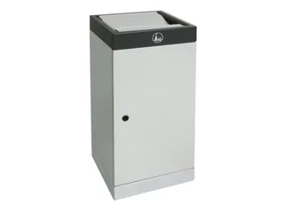 afvalbak,niet-brandbaar,70l,HxBxD 850x400x300mm,binnenbak staal - 2