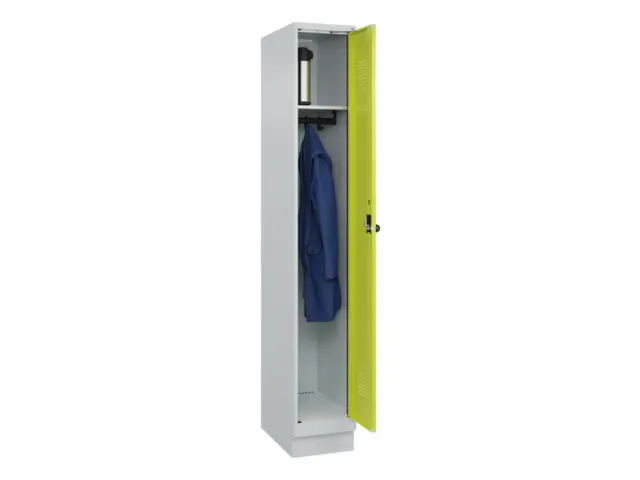 locker,HxBxD 1950x300x500mm,1vak,vak B 300mm,draaigrendel,sokkel