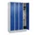 locker,HxBxD 1950x1200x500mm,4vak,vak B 300mm,draaigrendel,sokkel