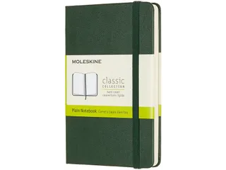 Notitieboek Moleskine pocket 90x140mm blanco hard cover myrtle green - 2