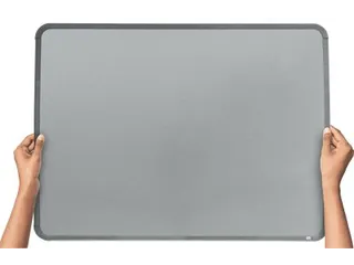 Whiteboard Nobo Slim Line 43x58cm Zilver - 4
