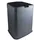 Afvalbak Kunststof 70L 39x34x57 cm Grijs Zwart