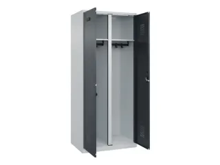 locker voor scheiding van kleding,HxBxD 1850x800x500mm,2vak - 1