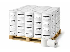 Poetsrol midi cellulose coreless 1-laags Pallet 48x6 Rol