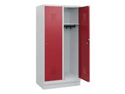 schoollocker,HxBxD 1630x800x500mm,2vak,vak B 400mm,cil.-slot,sokkel