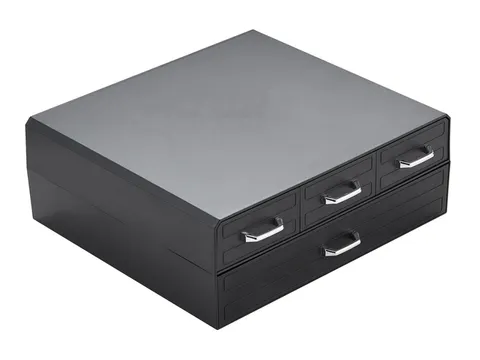 Koffiecapsulehouder BRASQ CD400 4 lades Zwart