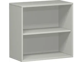 kantoorstelling,HxBxD 720x800x430mm,decor romp lichtgrijs - 2