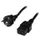 Computer Stroomkabel 2 Meter 16AWG, EU Schuko naar C19 16A 250V Zwart