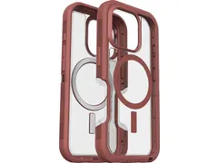 Defender XT Clear iPhone 16 Pro Hoesje Dust bowl brown