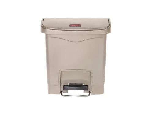 Slim Jim Step On Container Front Step Kunststof 15 Liter Beige