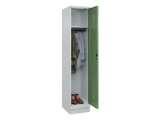 locker,HxBxD 1950x400x500mm,1vak,vak B 400mm,cil.-slot,sokkel - 1