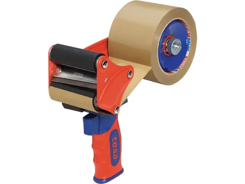 Tesa 6075 Premium Handdozensluiter Tapedispenser 75mm Rood