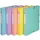 Aquarel elastobox uit glanskarton A4+ 4 cm assorti