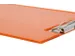 Klembordmap MAUL A4 staand met penlus PVC neon oranje