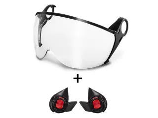OUTLET Kask Vizier Zen complete kit WVI00002 Polycarbonaat Helmbevesti - 1