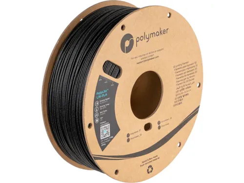 PolyLite LW-PLA Black filament 1,75 mm / 800 g