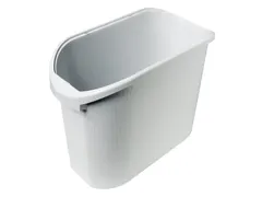 TOPLINE papiermand 26L lichtgrijs