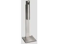 Staande Asbak 3.5 liter Hxbxd 1250x310x310mm Afsluitbaar Rvs