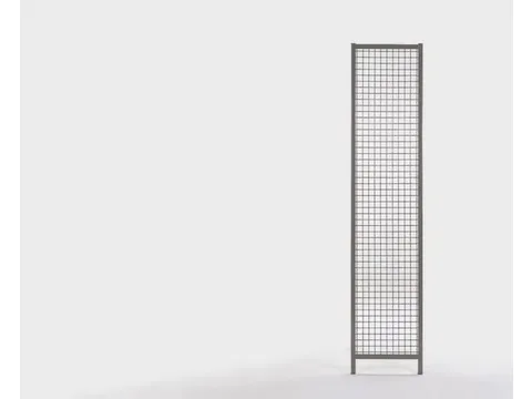 élément mural p. parois de séparation Hxl 2200x480mm RAL5002