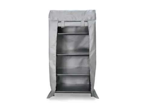 acculaadkast,HxBxD 1800x800x400mm,romp grijs,front grijs