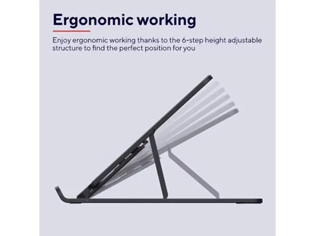 Trust Primo Opvouwbare laptopstandaard Grijs