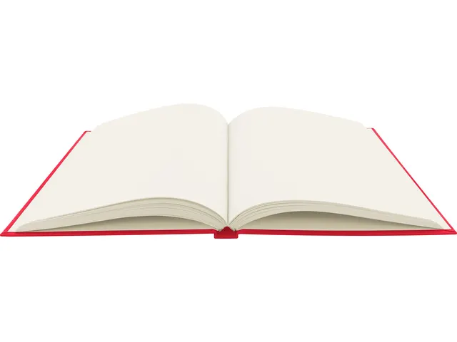 Dummyboek Kangaro A5 blanco 80 vel, rood linnen kaft