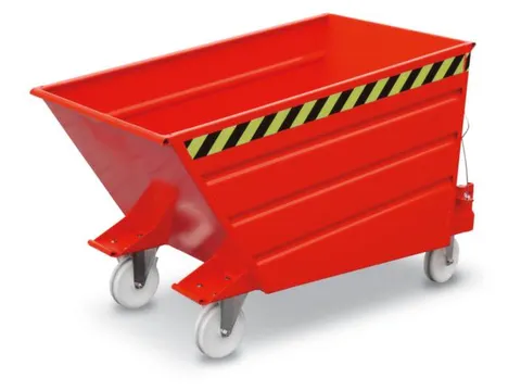 kiepbak,HxLxB 890x1445x800mm,0,65m³,draagverm. 1000kg,RAL3000