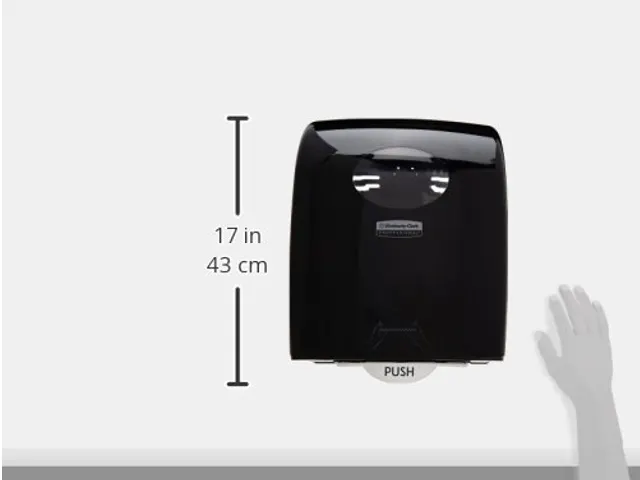 Aquarius 7376 Rolhanddoek Dispenser Zwart