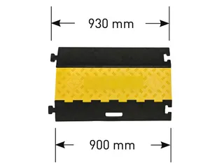 kabelbrug,grondelement,v. snelheden <10km/h,BxD 590x930mm - 7