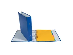 Ringmap PP A5 2R 30mm blauw