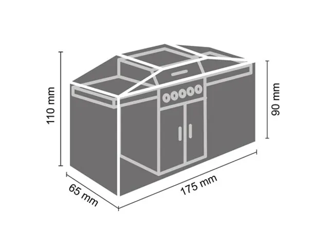 Buitenhoes Voor Barbecue - 175cm