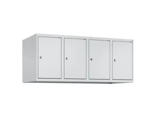 opzetkast,v. locker,4vak.,vak B 300mm,HxBxD 500x1200x500mm - 2