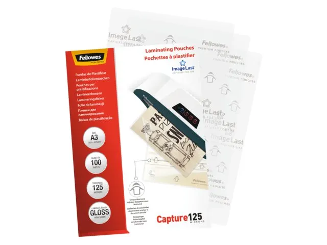 Lamineerhoes Fellowes A3 125 micron glanzend