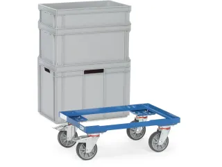 Eurobakken Rolplateau's 13580 250kg 600x400mm Open Frame Ral5007 - 1