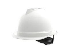 MSA V-Gard 520 Linesman veiligheidshelm, ABS, niet geventileerd, wit,