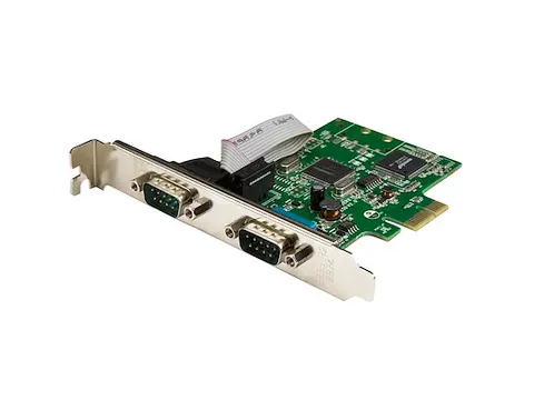 2 poorts PCI Express seriële kaart met 16C1050 UART