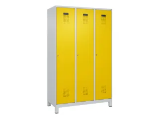 locker,HxBxD 1950x1200x500mm,3vak,vak B 400mm,cil.-slot,voeten - 3