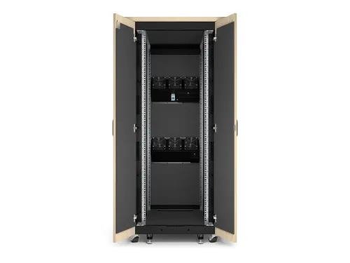 APC NetShelter CX AR4032IA - 32U, Geluiddempend en geventileerd 19 inc