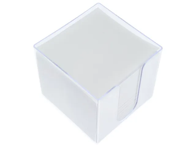 memokubus met inhoud Kangaro 95x95x95mm 700 vel wit