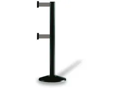 Afzetsysteem Zwart 3.7m 1000x70mm 2 Banden Bandkleur Zwart