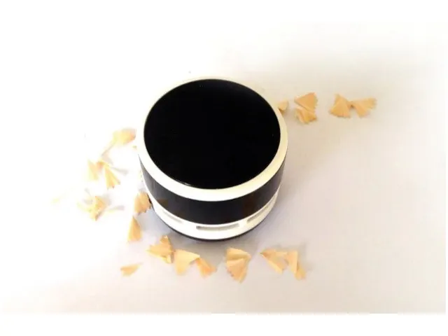 Handstofzuigertje Clauss zwart op blister