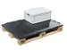 Protège-palettes multi-usage Lxl 1200x800mm ABS a. bord antidérapant