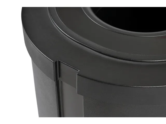 Vepabins Afvalscheidingsunit Triomf 3 Afvalstromen Zwart 135 Liter