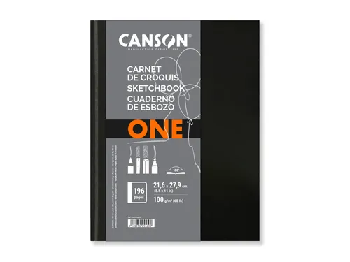 Tekenboek Canson Art Dummy 216x279mm 100gr 98vel