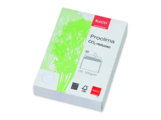 envelop Proclima gerecycled FSC C6 100 gram wit 50 stuks - 1
