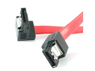 45cm Latching SATA naar Haakse SATA Serial ATA Kabel - 1