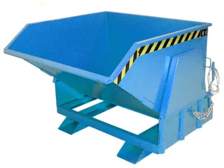 Kiepbak 1070x1650x1430mm 1.2m³ 279kg 2500kg Ral5012 - 1