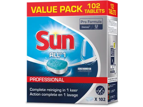 Pro Formula All-in-one vaatwastabletten 102 stuks